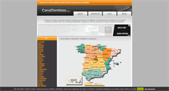 Desktop Screenshot of canaldentistas.com